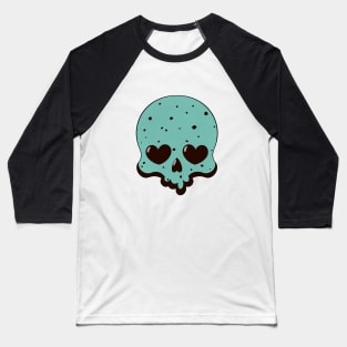 Skulls in the Dessert - Mint Chocolate Chip Baseball T-Shirt